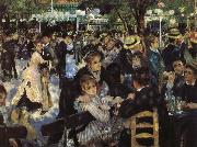 Pierre Auguste Renoir Red Mill Street dance Spain oil painting artist